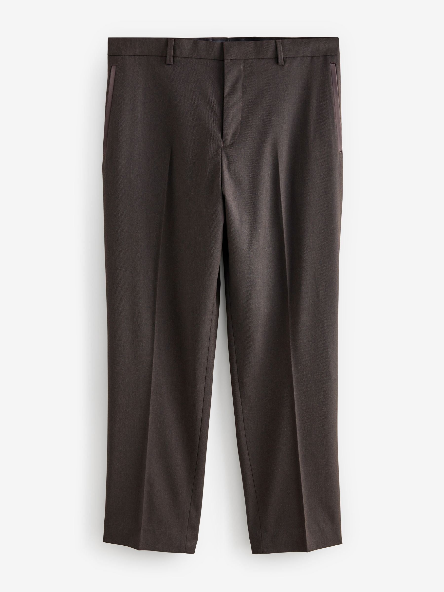 Bruin - Slim-fit smoking pantalon