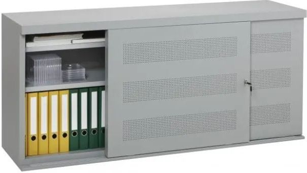 Schuifdeurkast Perfo 72,5x160x45cm - Wit