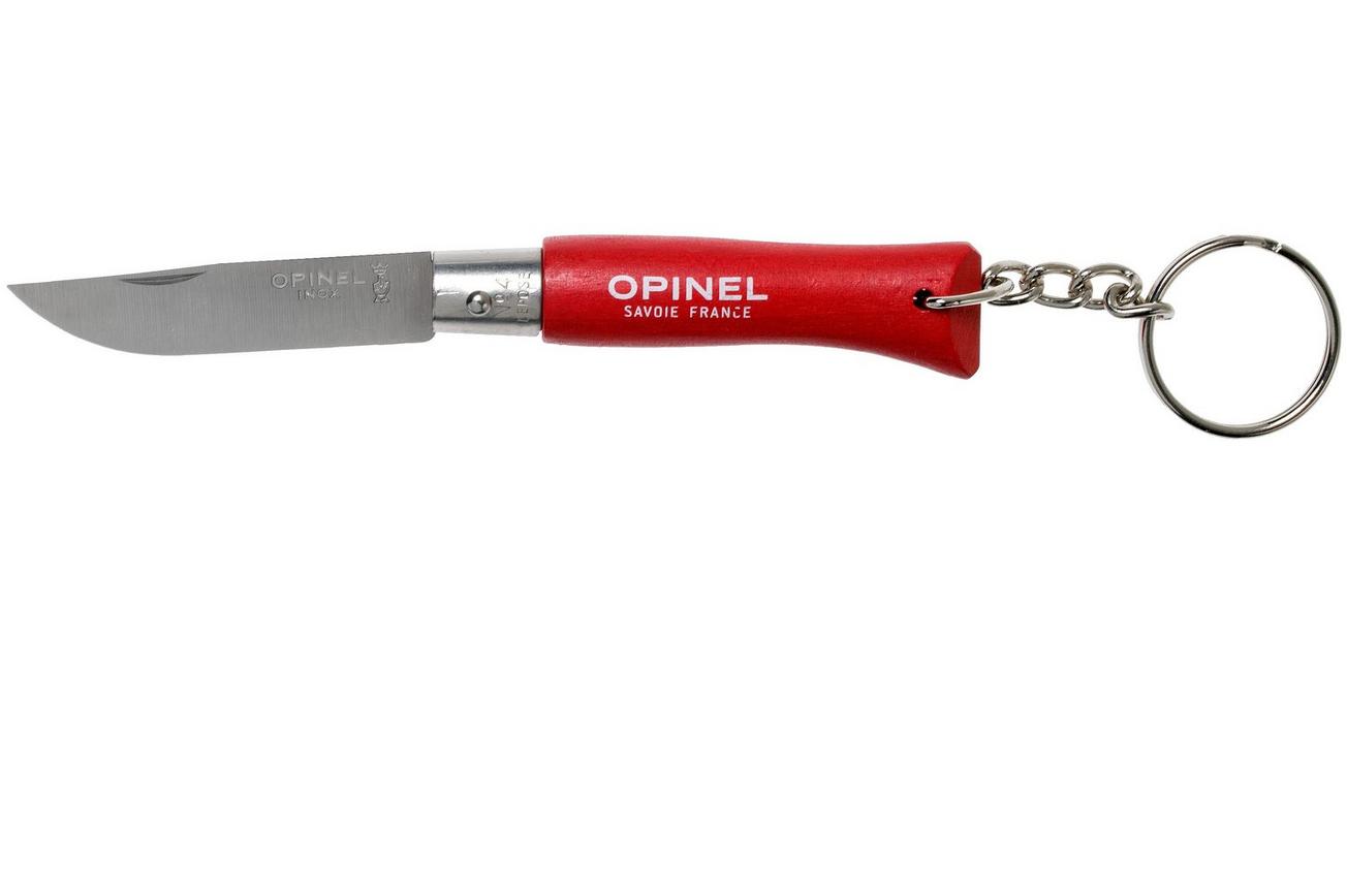 Opinel zakmes No. 04RV Keyring zakmes, Red