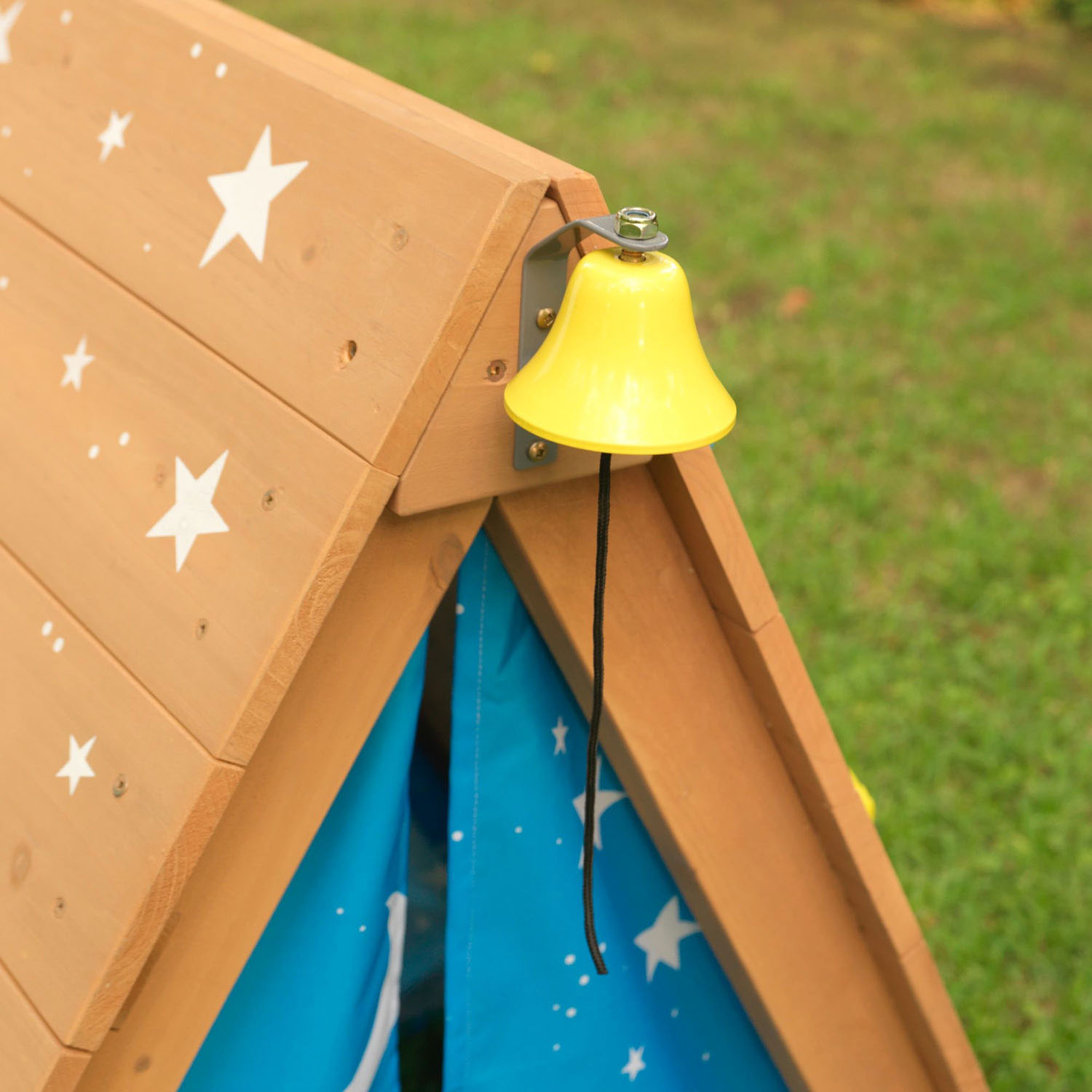 KidKraft Houten Speelhuis Tent met Klimwand