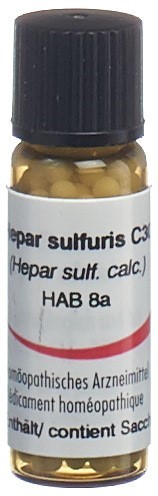 Omida Hepar sulfuris Glob 30 C 2 g