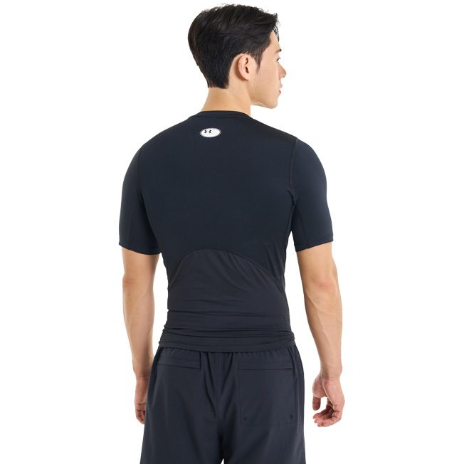 Under Armour HeatGear® Armour Comp T-Shirt Herren schwarz