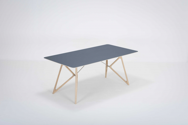 Gazzda Tink Tafel linoleum 180x90 whitewash Dark Olive