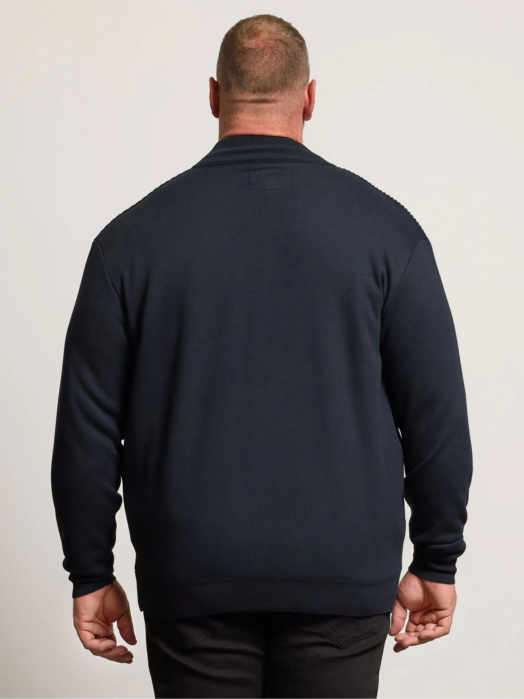 BadRhino Big & Tall Full Zip Ribbed Fleece
