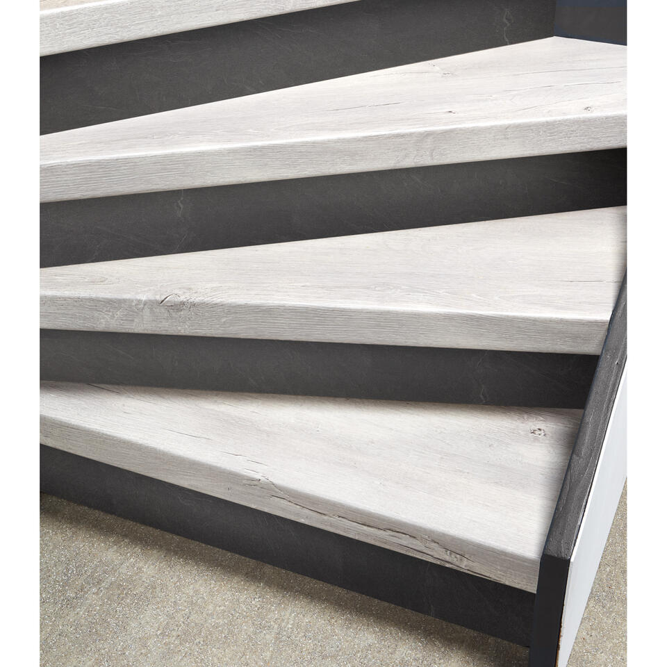 Traptrede Canton Licht eiken 90 cm