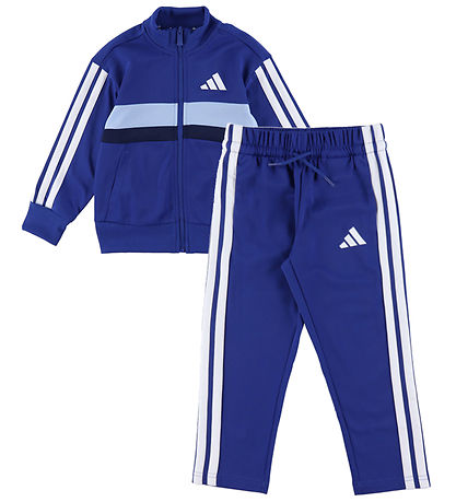 adidas Performance Trainingsanzug - LK3S TIB TS - Royblu/White/G