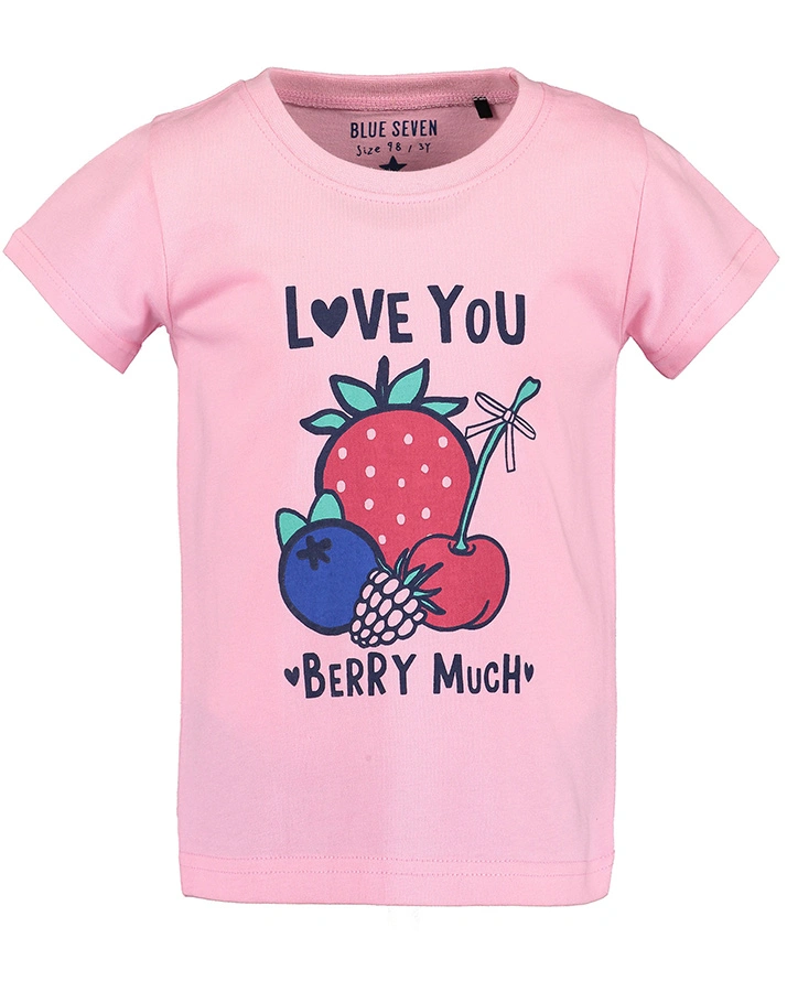T-Shirt BERRY MIX 3-teilig in azalee
