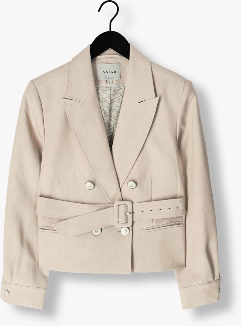 taupe aaiko blazer mae r pes 345
