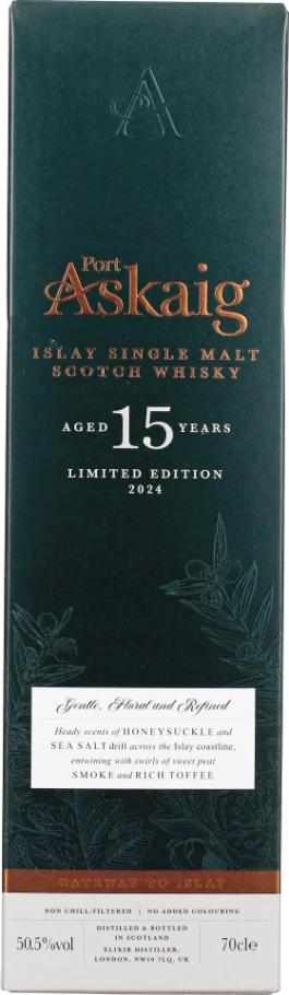 PORT ASKAIG 15 YEARS SINGLE MALT 70CL