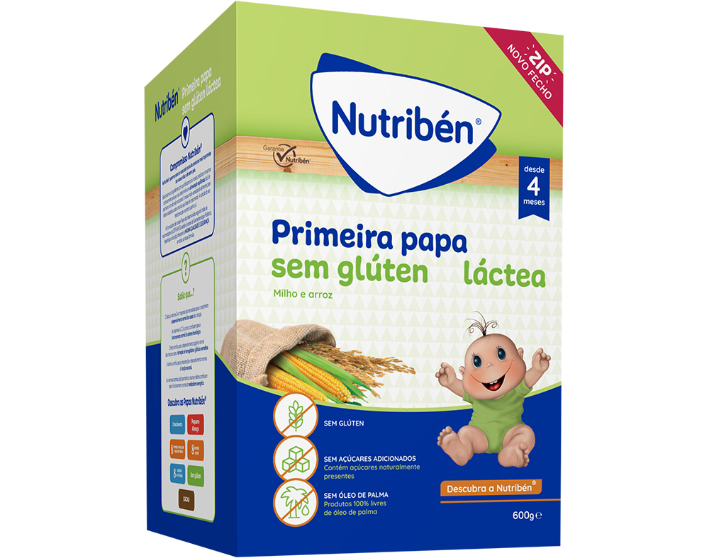 PAPA NUTRIBEN LACTEA PRIMEIRA PAPA 600G