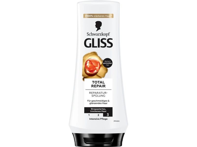 Schwarzkopf GLISS Haarspülung Total Repair 200 ml Conditioner sorgt für eine Reparatur von innen