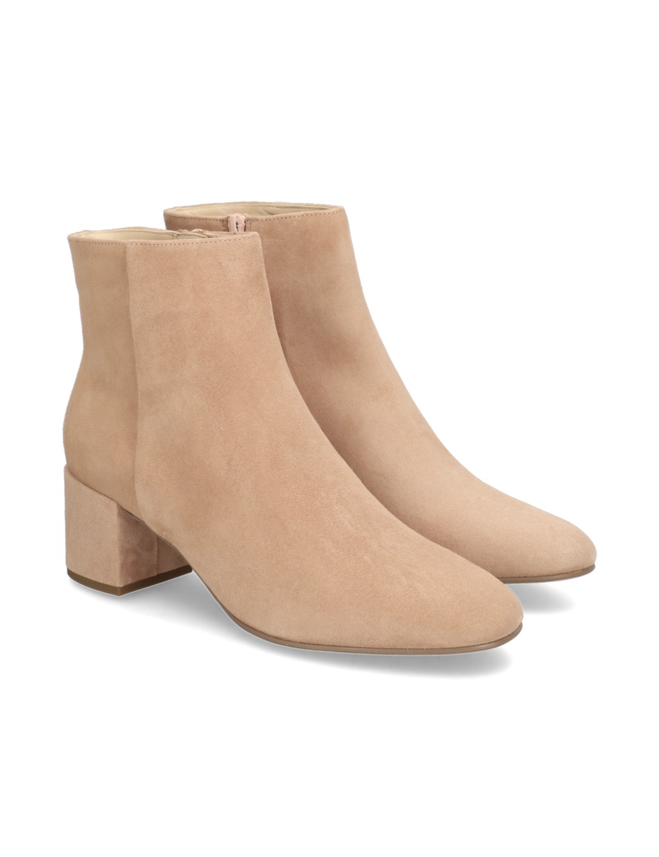 Veloursleder Stiefelette