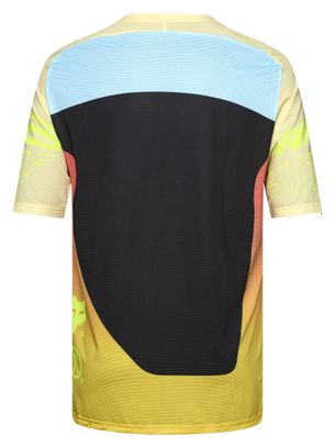 Maillot Manches Courtes Fox Flexair Elevated Jaune