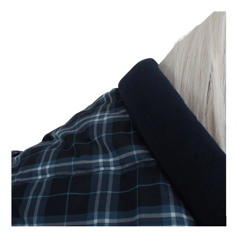 Horseware RHINO ORIGINAL 250G - Couverture de box navy check/indigo