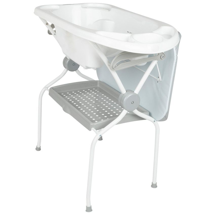 Table à langer 2 en 1 avec baignoire évolutive Splash Up - Ecru