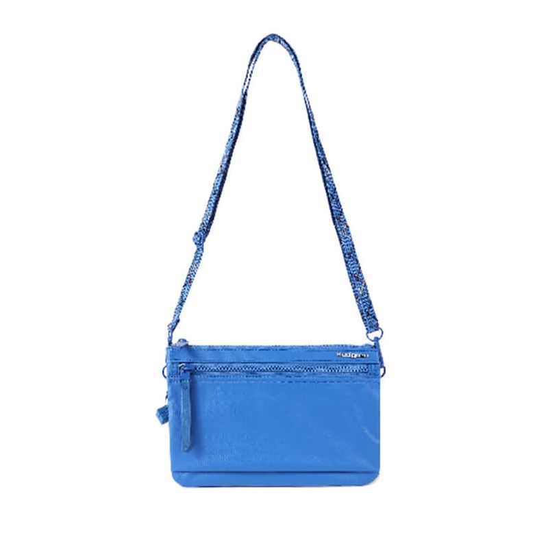 Sac bandoulière Emma 24 cm Creased Strong Blue