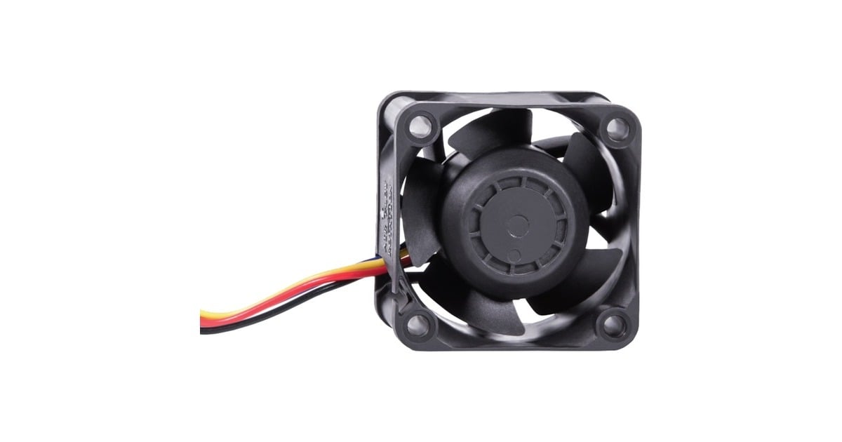 AlphacoolES 40mm 400-15,000rpm fan case fan  (Zwart, 40 x 40 x 28 mm, PWM)