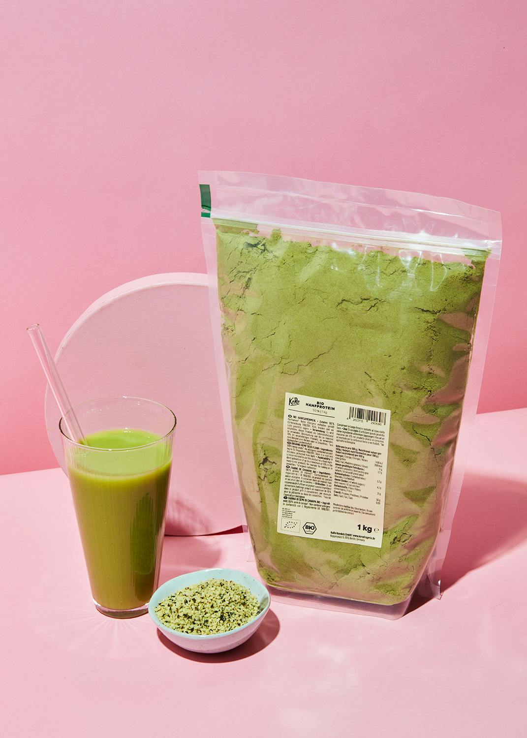 Teilentöltes Bio Hanfprotein 1 kg