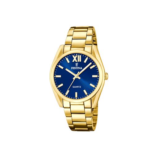 Festina Alegria 20640 Dameur, Guld/Blå, 37 mm