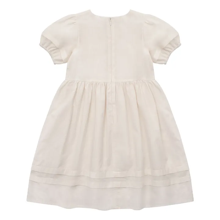 Louisiella Robe Rora Brodée | Crème