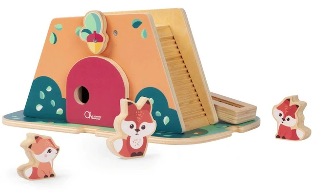Chicco Steckspielzeug »My Wood Friends – Der«