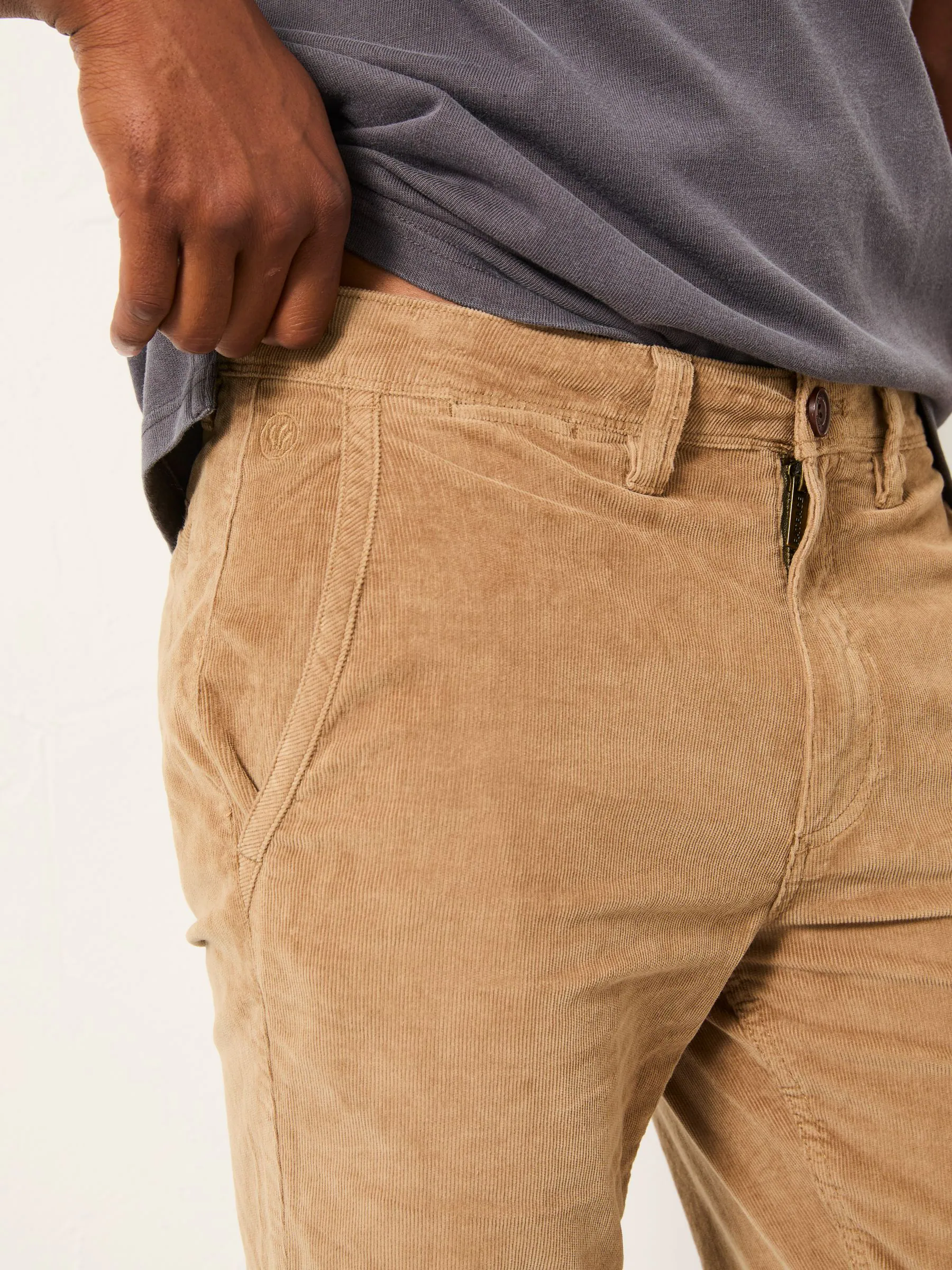 Natuurlijk - FatFace rechte corduroy chino