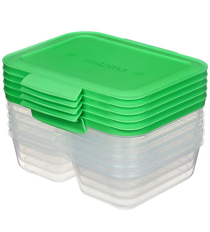 Sistema Opbevaringsbokse - 5-pak - Nest It - 870 ml -  Grøn