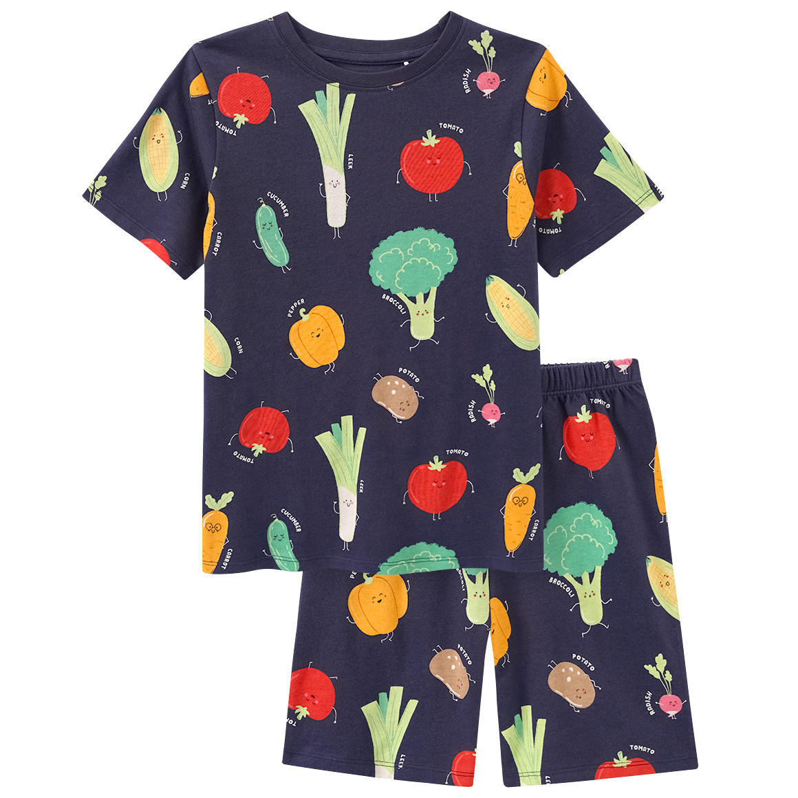 Topolino Jungen Shorty mit Allover-Print dunkelblau