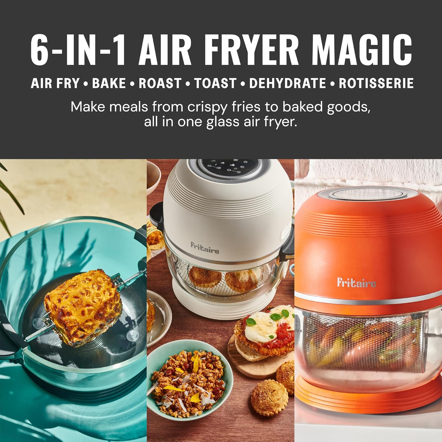 Fritaire - AIR FRYER ORANGE (ORANGE)