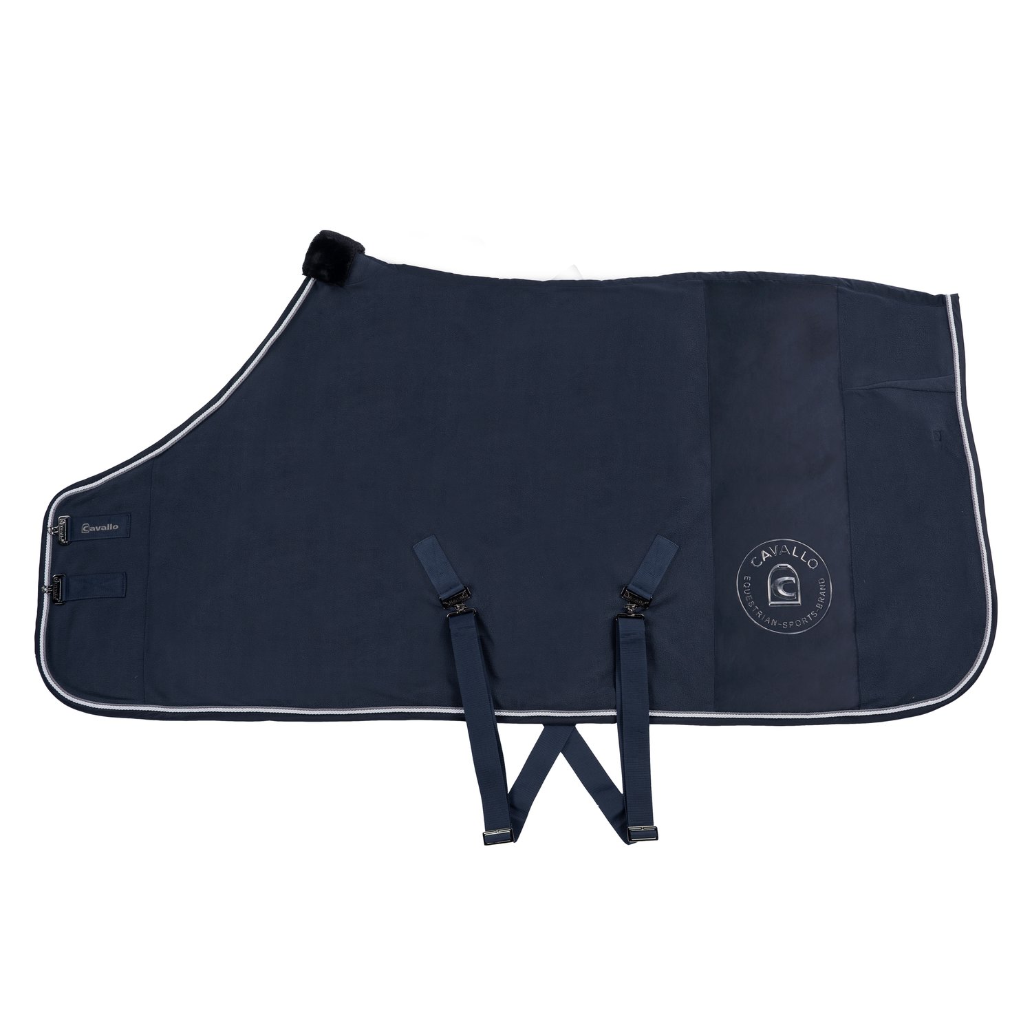 Cavallo Abschwitzdecke CAVALHEIDA  - dark blue