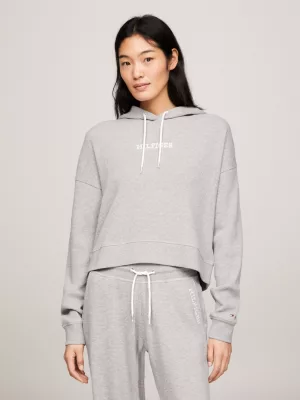 Hilfiger Monotype Waffle Knit Lounge Hoody