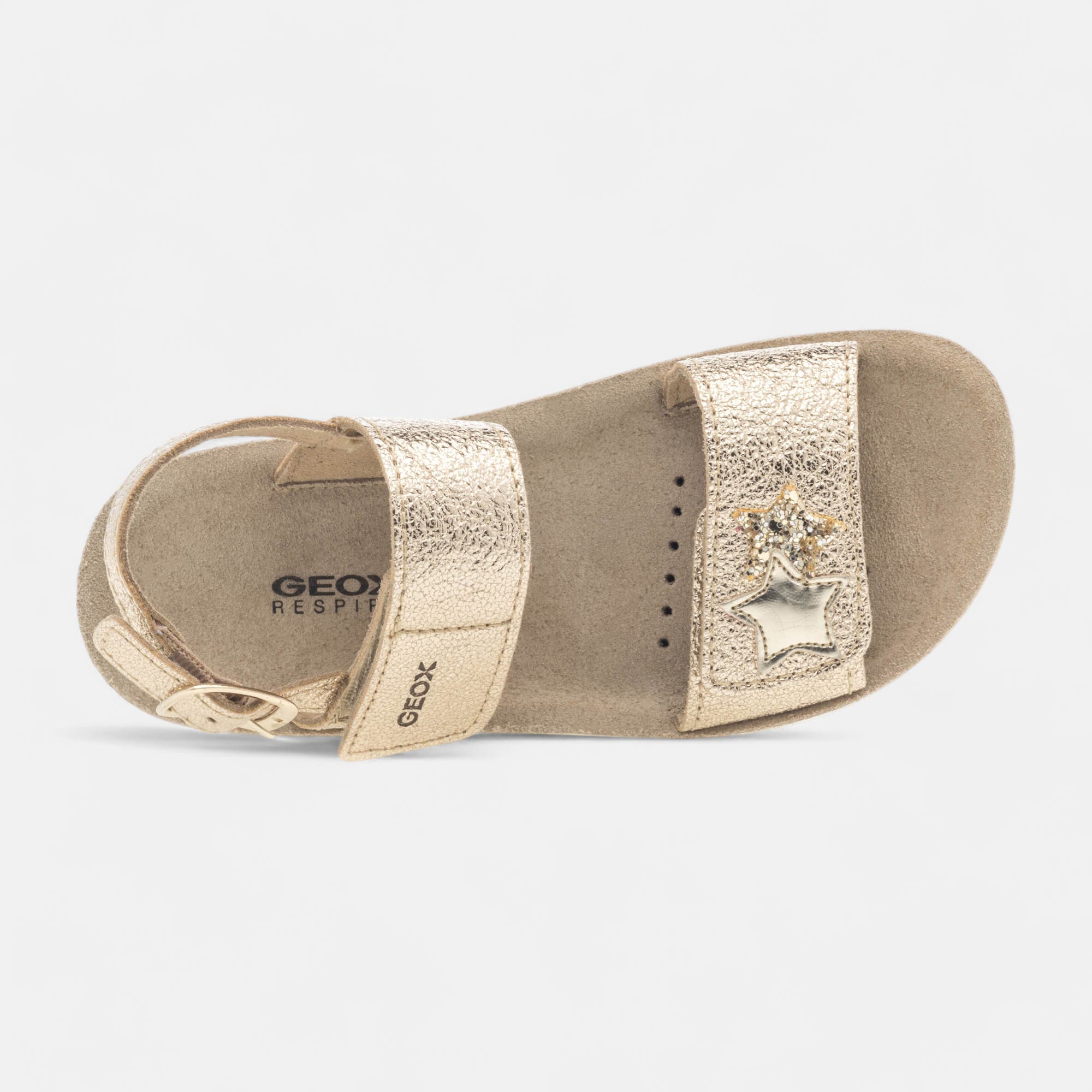 Nu-pieds Fille or