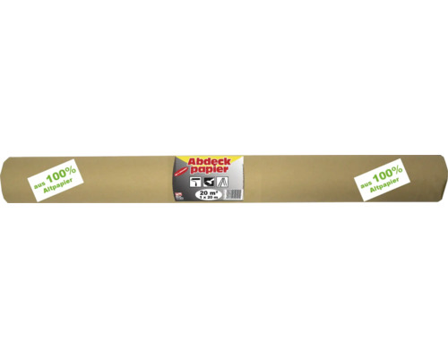 Afdekpapier, pakpapier, 1 x 20 m, 20 m²