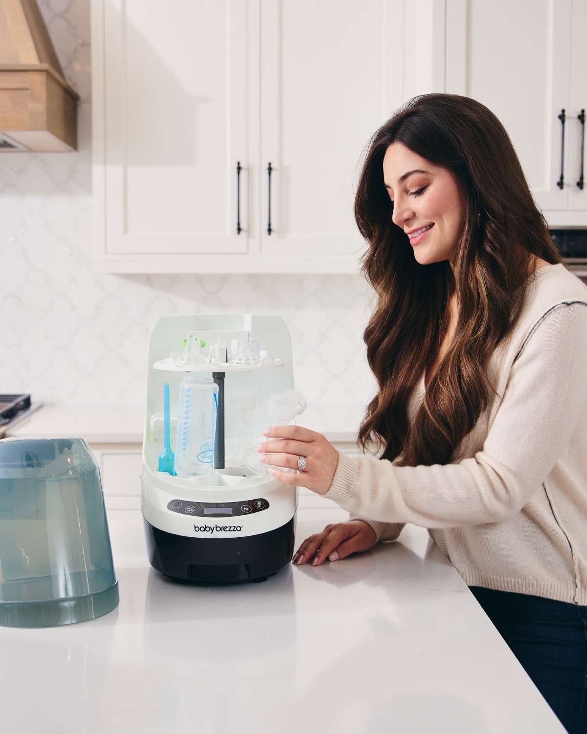 Baby Brezza Bottle Washer Pro | “Vaskemaskin” og Sterilisator med Tørk – Ingen forvask!