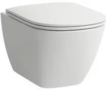 Laufen Lua væghængt toilet - rimless hvid