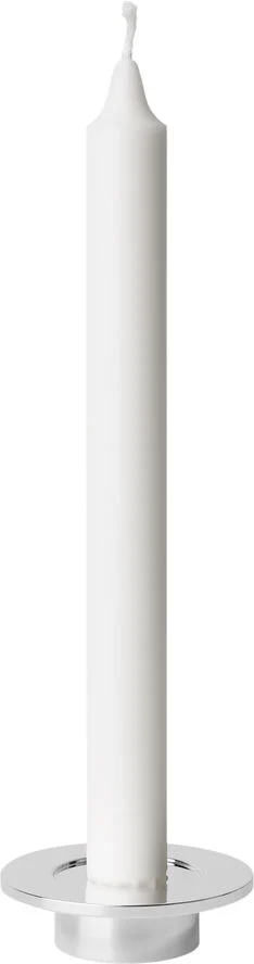 Fritz Hansen Louise lysestage Silver Plated Triple - 3stk Sølv