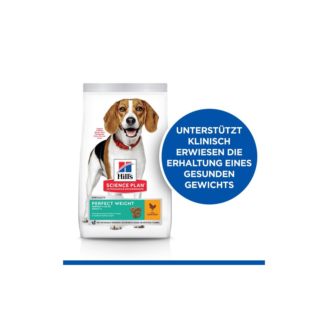 Hill's Science Plan Perfect Weight Adult Medium Huhn 12 kg