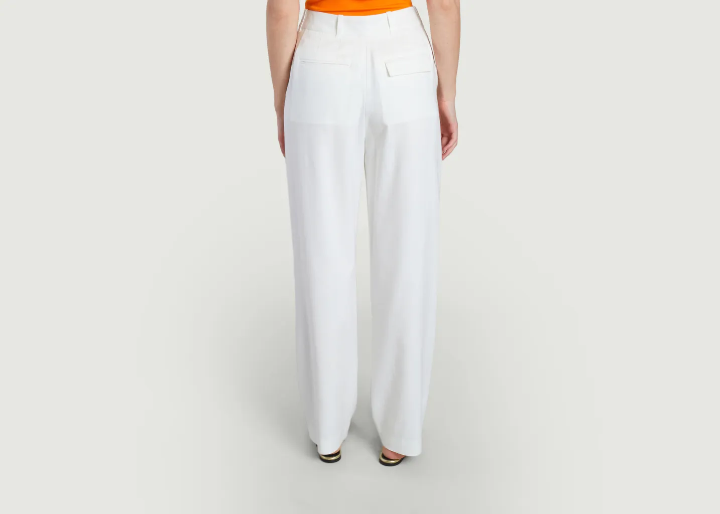 Pantalon large Luzy Samsoe Samsoe