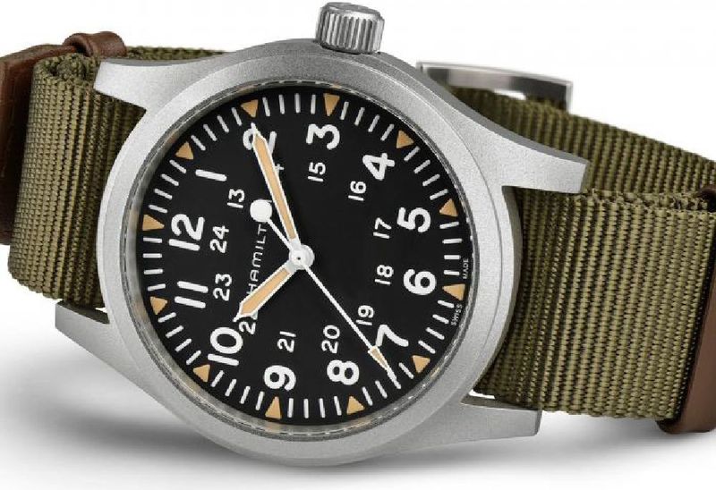 Hamilton - Khaki Field H69529933 - Mechanisch Horloge - Roestvrijstaal - 42 mm