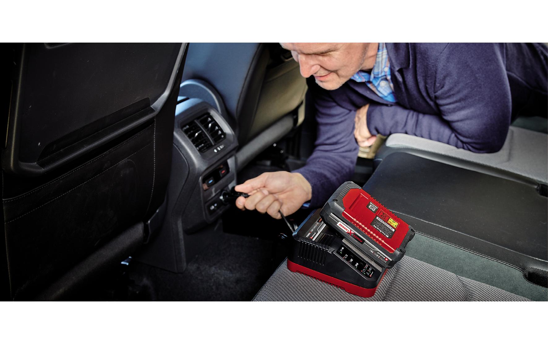 Auto Ladegerät Power X-Car Charger 3A12 V KFZ Ladegerät für PXC 18 V Akkus
