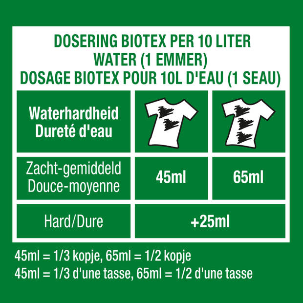 Biotex Waspoeder handwas & inweek 750g