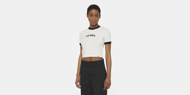 Dickies HERNDON RINGER SS W CLOUD Cloud