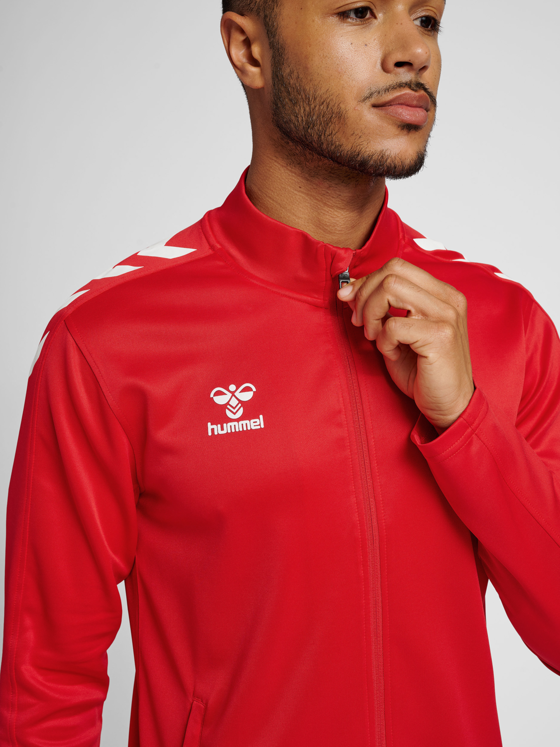 hmlCORE XK POLY ZIP SWEAT