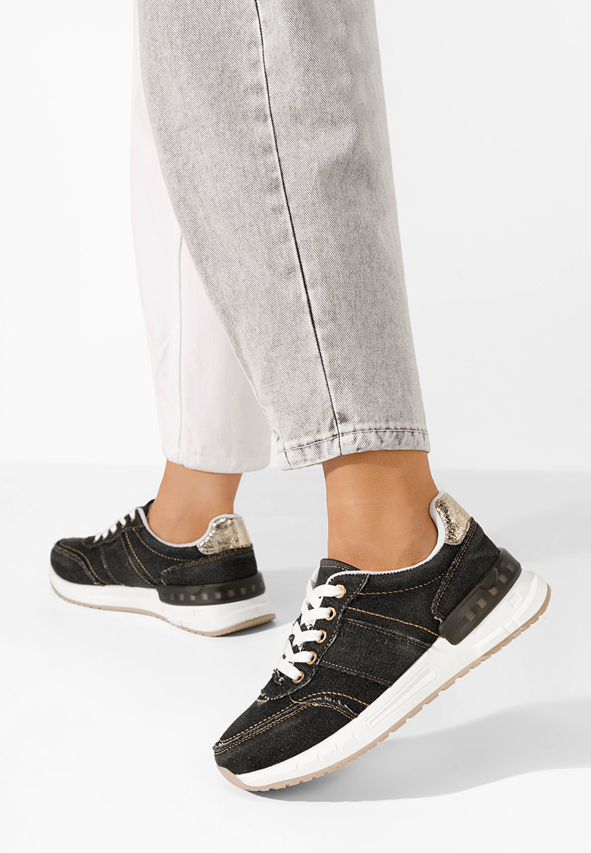 Baskets pour femme noirs Arianna V2