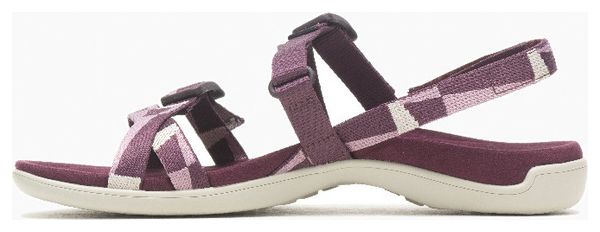 Sandales de Randonnée Femme Merrell District 3 Backstrap Web Violet