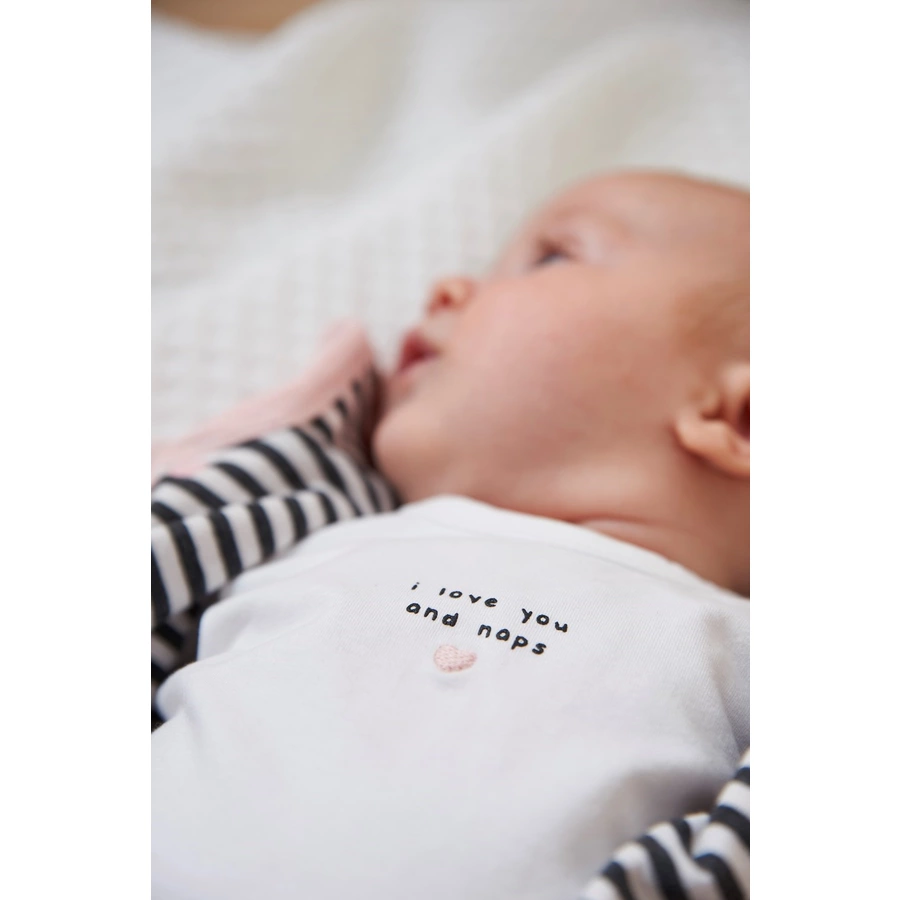 Feetje Longsleeve To The Moon Dots weiß