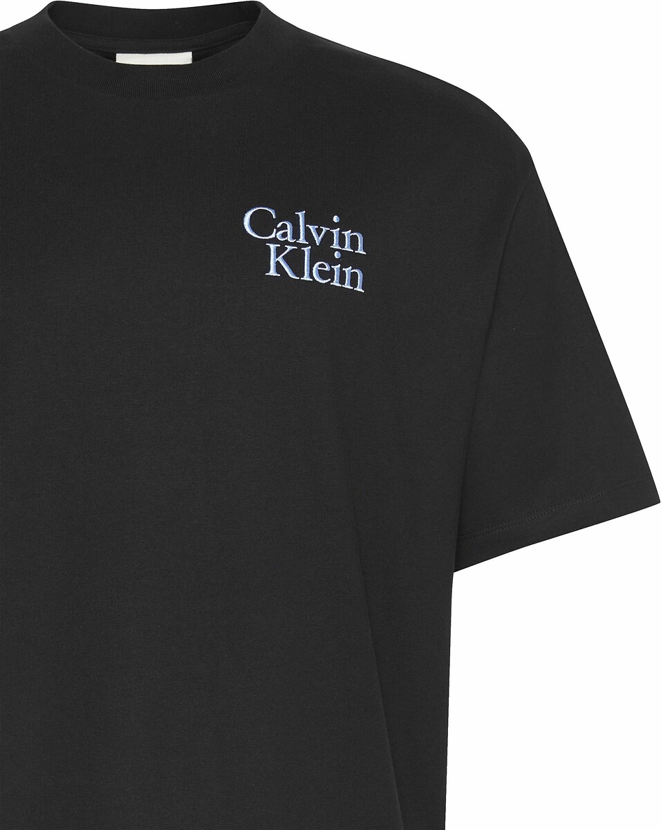 CALVIN KLEIN JEANS<br>Camiseta de manga comprida com logotipo