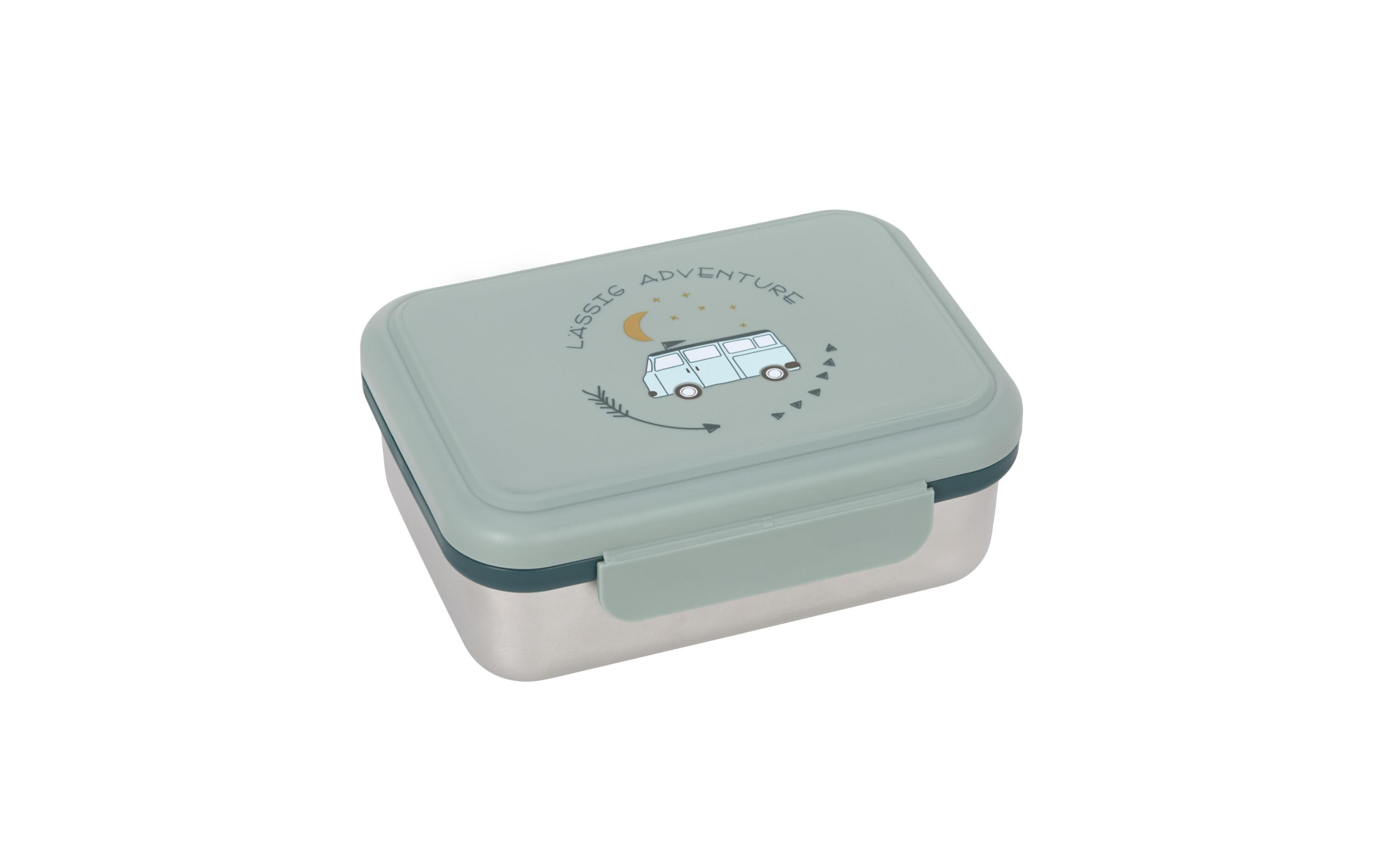 Lunchbox Adventure Bus Blau/SilberKinder Znünibox
