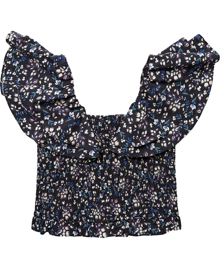 Designers Remix Girls G Sandrine Crop Top Check