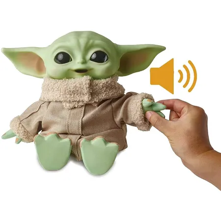 Mattel Star Wars „The Child“ Plüschfigur, ca. 28 cm große Figur aus „The Mandalorian“